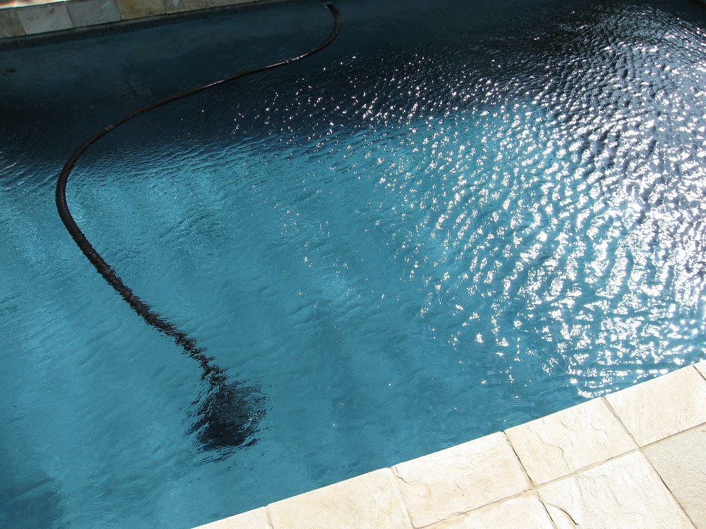 Algae Infested Pool Cleaning Process