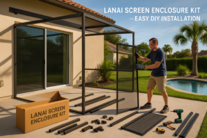 Get the simple guide for Lanai Screen Enclosure Kit