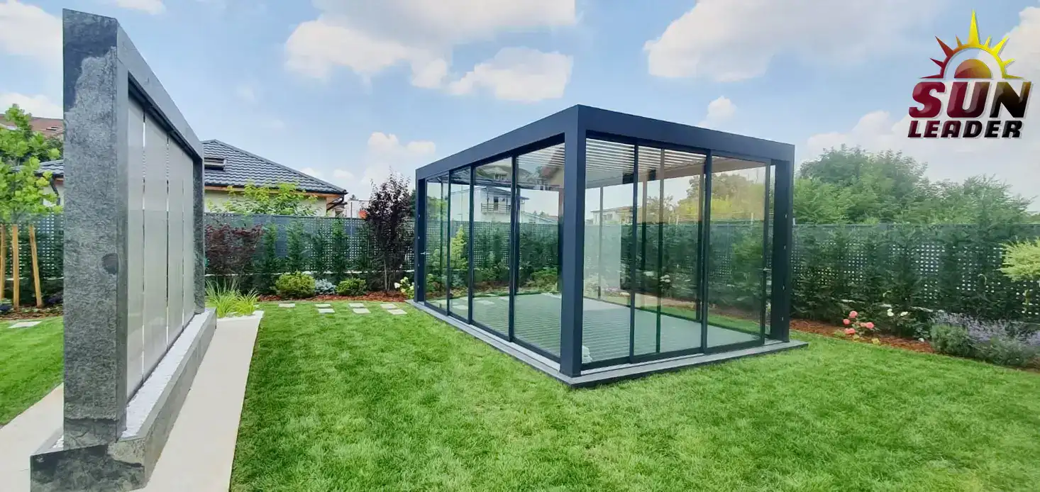 Visualization of Lawn Glass Lanai Enclosure