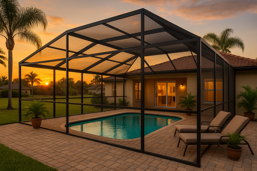 Get The Latest Pool Cage Cost